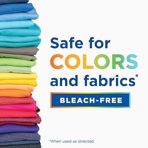 Clorox 2 for Colors Stain Remover & Laundry Additive, Free and Clear, 66 Fl Oz (Pack May Vary)