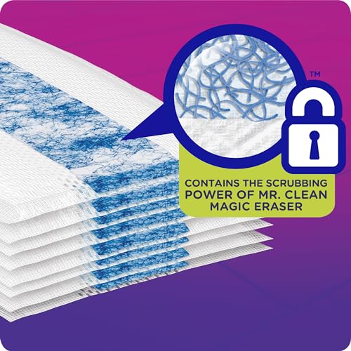 Swiffer Wetjet Heavy Duty Mop Pad Refills for Floor Mopping and Cleaning, All Purpose Multi Surface Floor Cleaning Product, 20 Count (Packaging May Vary)