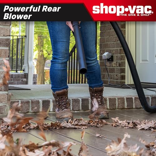 Shop-Vac 5761011 10 Gallon Wet/Dry Shop Vacuum, 4.5 Peak HP, 1.5 Inch Diameter x 7 Foot Hose, 12 Foot Cord, Ideal for Home, Garage, and Workshop Cleaning
