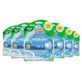 Scrubbing Bubbles Fresh Gel Toilet Bowl Cleaning Stamps, Automatic & Continuous Bathroom Toilet Cleaner Helps Prevent Limescale & Rings, Rainshower Scent, 1 Dispenser with 6 Stamps (6 Count)