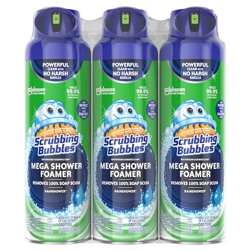 Scrubbing Bubbles Foaming Bathroom Cleaner SPRAY ,Package may vary, 20 Ounce (Pack of 3)