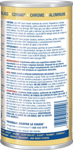 Bar Keepers Friend Powdered Cleanser 12-Ounces (1-Pack) (Packaging May Vary)