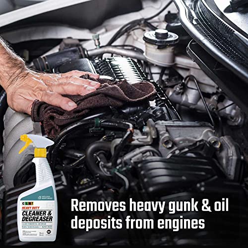 CLR PRO Heavy Duty Multi Surface Industrial Cleaner and Degreaser - Lifts Grease, OIl, Food Residue and Grime with a Foaming Spray, 32 Ounce Bottle (Pack of 2)