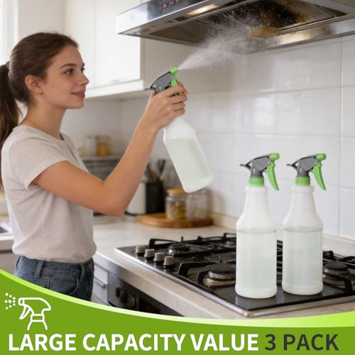 Cleaner Spray Bottle Compatible with Simple Green-3 Pack