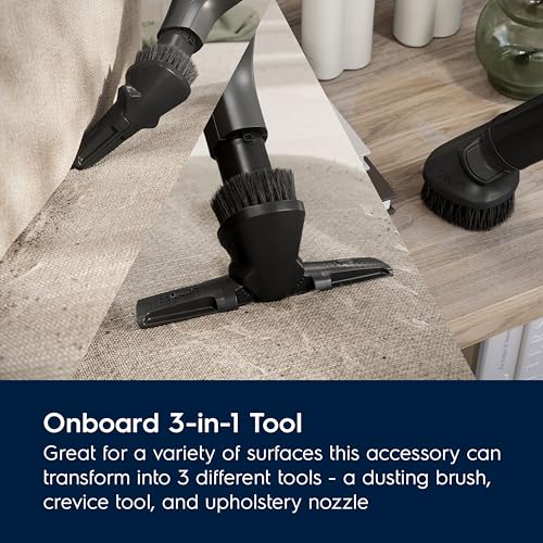 Electrolux Ultimate800 Bagged Canister Vacuum with LED Lights, HEPA Filtration, 21 Foot Cord, 3 in 1 Attachment Nozzle and 4 Position Storage Options