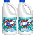 Clorox Splash-Less Bleach, Clean Linen Scent, 55 Ounces, 2 Pack (110 Ounces Total), Real Bleach Made Simple™