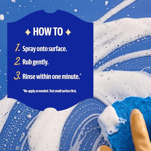 Bar Keepers Friend Soft Cleanser 13 oz + Spray & Foam Multipurpose MORE Spray Cleaner 25.4 oz, Multi Purpose Cleaner Bundle, Removes Grease, Rust Stains, Soap Scum & More in Home & Outdoors