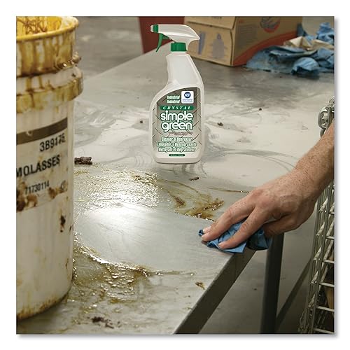 Simple Green 0610001219024 Crystal Industrial Cleaner and Degreaser in Trigger Spray Bottles (Pack of 12)