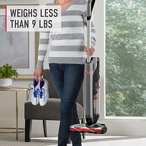 Hoover ONEPWR Evolve Pet Cordless Vacuum Cleaner, Black, Lightweight Stick Vac, Small Upright Vacuum Cleaner, Ideal for Pet Hair, Large Dirt Cup Capacity, Cordless Convenience