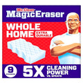 Mr. Clean Magic Eraser Sponge, All Purpose Cleaner, Cleaning Scrubber, Wall, Sneaker, Kitchen, Bathroom, Shower Cleaner, Cleaning Supplies, Melamine Sponge, Cleaning Pads, Extra Durable, 9ct