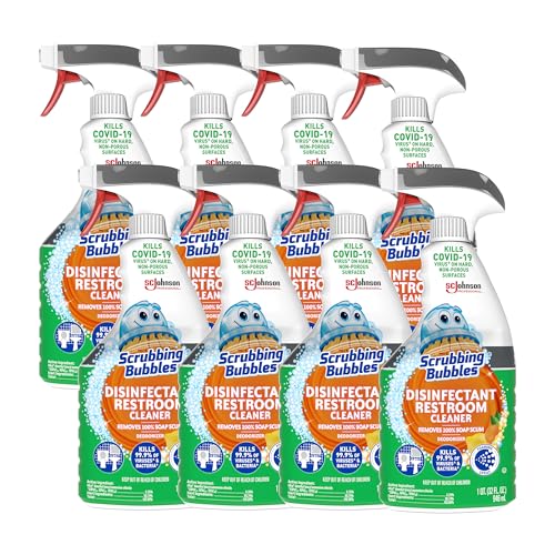 SC Johnson Professional Scrubbing Bubbles Disinfectant Restroom Cleaner, 32oz / Case Qty 8