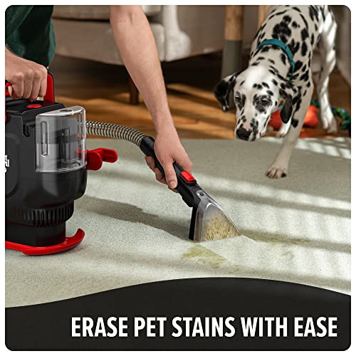 Dirt Devil Portable Spot Cleaner Machine for Carpet and Upholstery, Powerful Suction Spot Cleaning Machine with Versatile Tools, Pair with Dirt Devil Portable Cleaner Solution