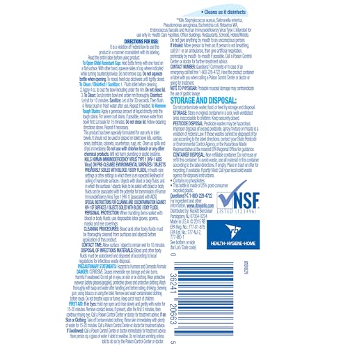 Lysol 74278 Professional Disinfectant Toilet Bowl Cleaner, 32 oz