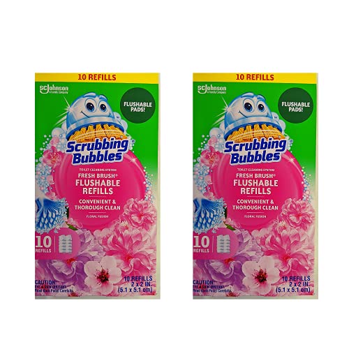 Scrubbing Bubbles Refills Two Packs Of 10