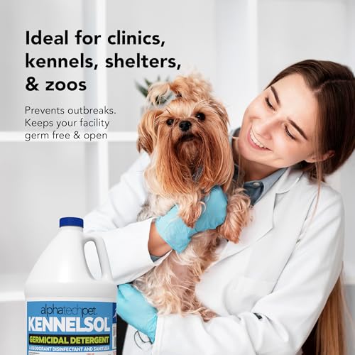ATP KennelSol Disinfectant Cleaner for Vet Clinics & Kennels, 128 Fl Oz