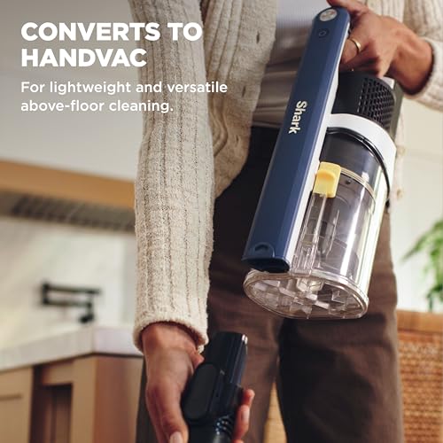 Shark® Cordless Pet, Cordless Lightweight Stick Vacuum Cleaner, Self Cleaning Brushroll, 40 Min Runtime, Removable Handheld, XL Dust Cup, Moonlight Blue, IY143H (2026 Release)