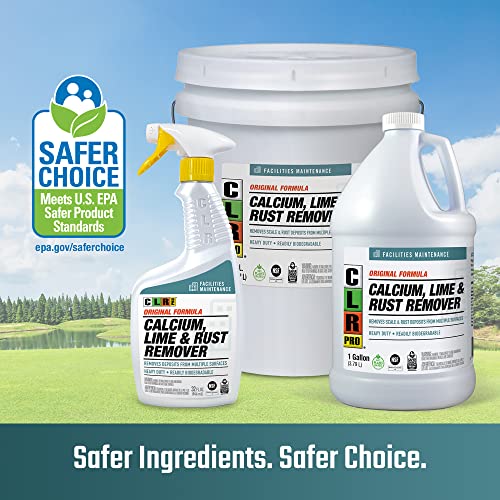 CLR PRO Calcium, Lime and Rust Remover, 5 Gallon Pail