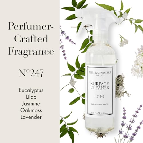 The Laundress Surface Cleaner, No. 247 Scented; Safe for Granite, Marble, Porcelain, & Wood; Bio-Based Ingredients; 15.5 Fl OZ