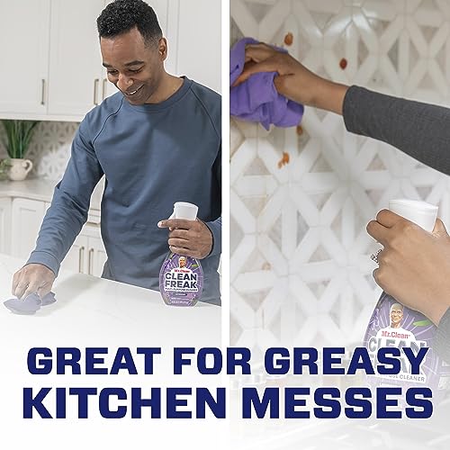 Mr. Clean, Deep Cleaning Mist Multi-Surface Spray, Lemon Zest Scent Refill, 1 Count, 16 Fl Ounce