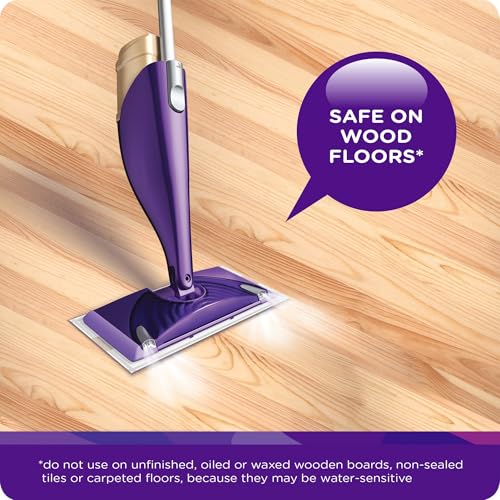 Swiffer WetJet Antibacterial Solution Refill for Floor Mopping and Cleaning, All Purpose Multi Surface Floor Cleaning Solution, Fresh Citrus Scent, 1.25 Liters