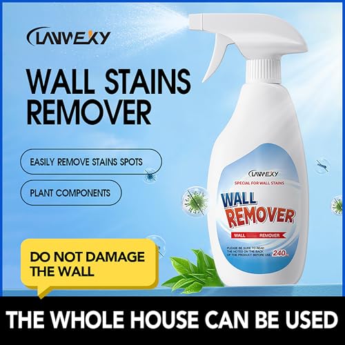 LANWEXY-Highly Effective Removal Spray,Wall Cleaner Spray-Bathroom Foam Cleaner for Shower,Wall,Ceiling,Wood,Kitchens,Tile,Killer with Prevention Inhibitor-1 bottle