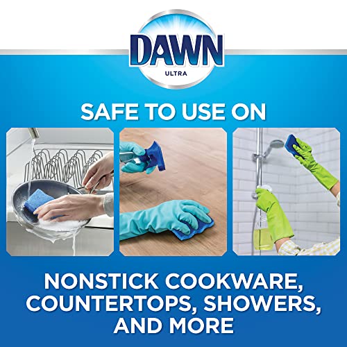 Dawn Non-Scratch Scrubber Sponges, Blue (Pack of 6)