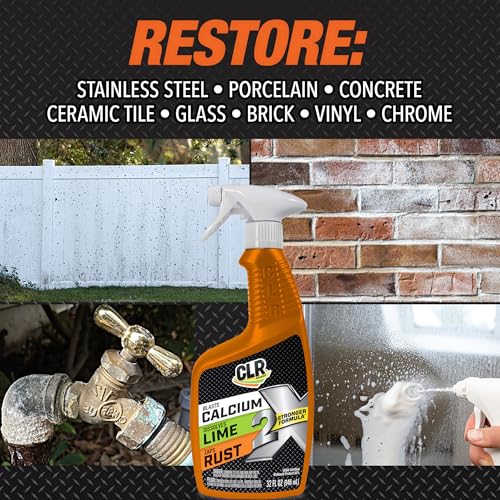 CLR Brands 2X Calcium Lime and Rust Remover - 32 oz Trigger