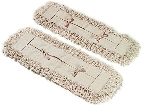 SPARTA Flo-Pac Dust Mop Tie Back for Cleaning, 24 X 5 Inches, Tan