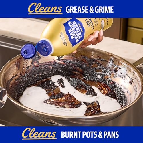 Bar Keepers Friend Soft Cleanser 26 oz + Spray & Foam Multipurpose MORE Spray Cleaner 25.4 oz, Multi Purpose Cleaner Bundle, Removes Grease, Rust Stains, Soap Scum & More in Home & Outdoors