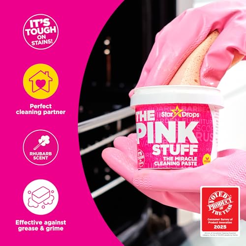 Stardrops- The Pink Stuff Miracle Cleaning Paste - SQeeZY Scrubber Sponge Bundle