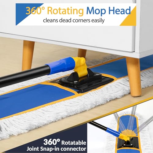 SOBONNE 24" Large Commercial Dust Mop for Floor Cleaning
