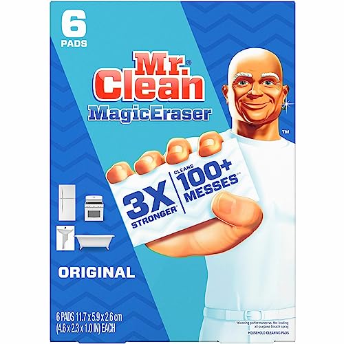 Mr. Clean® Magic Eraser Original Scrubbers, 6 Per Box, Case of 6 Boxes