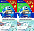 Mega Value Scrubbing Bubbles Toilet Cleaning Gel Fresh, 2 Dispensers, 8 Refills, 48 Gel Stamps, 10.72oz