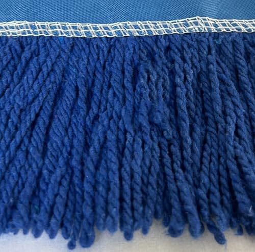 Ultimate Dust Mop Kit: Industrial-Grade Performance, Heavy-Duty Frame, Telescopic Handle - Blue 36 Inch