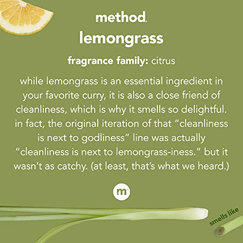 Method Heavy Duty Degreaser, Lemongrass Scent, Oven Cleaner & Stove Top Cleaner, 28 Oz Spray Bottle (Pack of 1),(Packaging may vary)