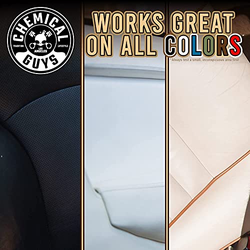Chemical Guys Leather Cleaner and Conditioner Kit - Car Cleaner and Conditioner, Safely Cleans & Conditions Leather Car Interiors, Furniture, Shoes, Boots, Bags, Apparel & More, 2 Bottles (16 oz Each)