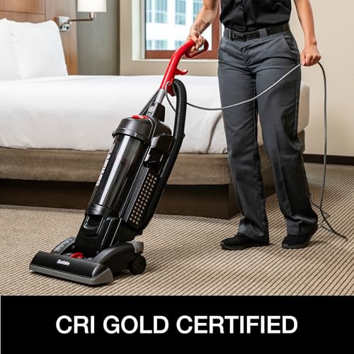 Sanitaire Force Upright Commercial Vacuum SC5845D,Black