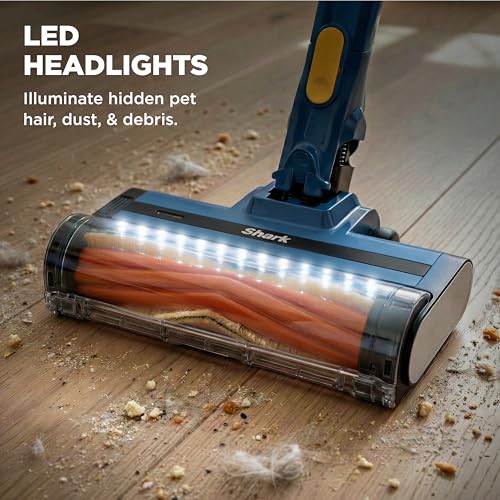 Shark® Cordless Pet, Cordless Lightweight Stick Vacuum Cleaner, Self Cleaning Brushroll, 40 Min Runtime, Removable Handheld, XL Dust Cup, Moonlight Blue, IY143H (2026 Release)