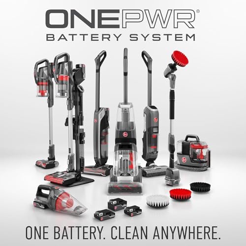 Hoover ONEPWR Evolve Pet Cordless Vacuum Cleaner, Black, Lightweight Stick Vac, Small Upright Vacuum Cleaner, Ideal for Pet Hair, Large Dirt Cup Capacity, Cordless Convenience