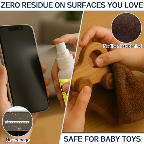 Nexkayee Adhesive Remover Spray, Multipurpose Formula with Scraper, Quickly Removes Stickers, Decals, Tape Residue, Grease and Tar, Safe for Cars, Glass, Plastic and Wood Surfaces, 120ml