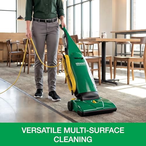 BISSELL BigGreen Commercial PowerForce Bagged Lightweight, Upright, Industrial, Vacuum Cleaner, BGU1451T