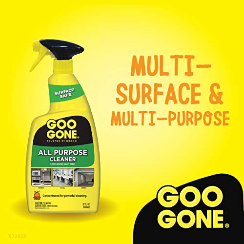 Goo Gone All-Purpose Cleaner - 32 Ounce - Removes Dirt, Grease, Grime, Multi Surface, Multi Purpose, De-Greaser, Cleaning Spray