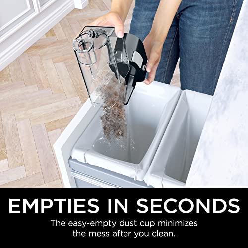 Shark HZ600C Ultralight Pet Pro Corded Stick Vacuum with PowerFins & Self-Cleaning Brushroll, Perfect for Pets, Converts to Hand Vacuum, Pet Power Brush, Crevice & Upholstery Tools, (Renewed)