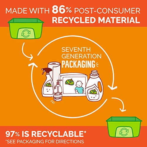 Seventh Generation Hand Soap, Mandarin Orange & Grapefruit , 12 Fl Oz (Pack of 8) - (Packaging May Vary)
