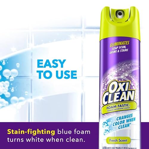 Kaboom 57037-35270 19 Oz Foam-Tastic Bathroom Cleaner With Oxi Clean (3 Pack)