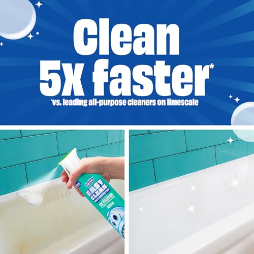 Scrubbing Bubbles Easy Clean Foaming Multipurpose Bathroom Cleaner, Continuous Spray Bottle, Fast Acting Foam, 13.58 Ounce (Pack of 2)