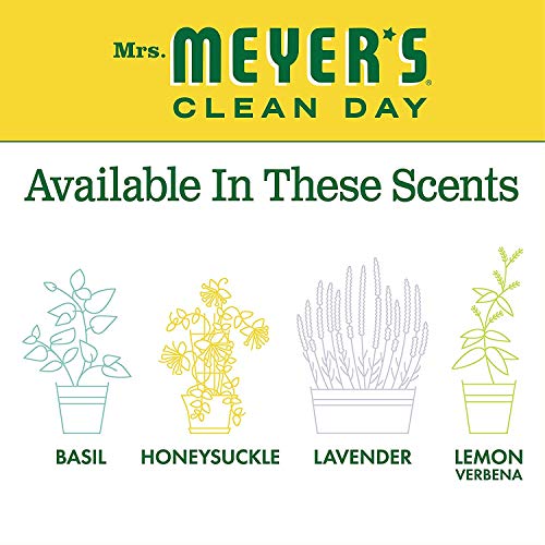 MRS. MEYER'S CLEAN DAY Liquid Dish Soap Refill, Honeysuckle, 48 fl. oz
