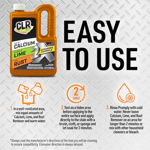 CLR Brands 2X Calcium Lime and Rust Remover - 28oz Jug