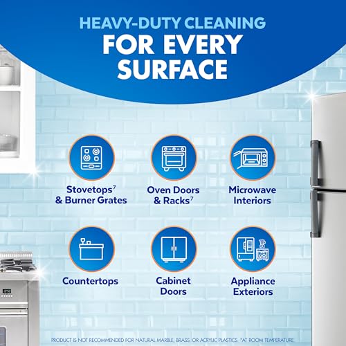 Lysol Pro Kitchen Spray Cleaner and Degreaser, Antibacterial All Purpose Cleaning Spray for Kitchens, Countertops, Ovens, and Appliances, Citrus Scent, 22oz