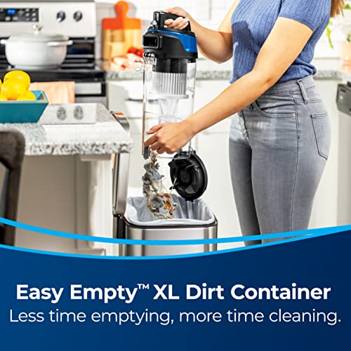Bissell CleanView Upright Vacuum with Active Extension Wand, XL 2L Dirt Tank Capacity, Powerful Suction & OnePass Technology for Carpets & Hard Floors, 3536